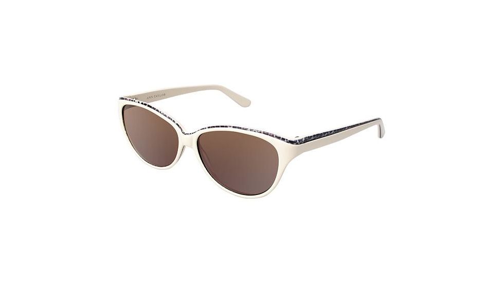 Ann Taylor AT505 Sunglasses - Frame Cream/Leopard, Size 57/14mm TYAT50503