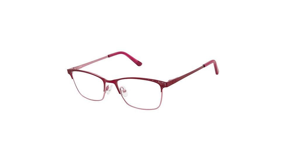 Ann Taylor ATP709 Progressive Prescription Eyeglasses - Frame MT BRGUNDY ROSE, Size 50/16mm TYATP70903