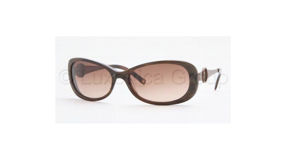 Anne Klein AK3155 Progressive Prescription Sunglasses AK3155-275-60-5717 - Lens Diameter 57 mm, Frame Color Brown Horn