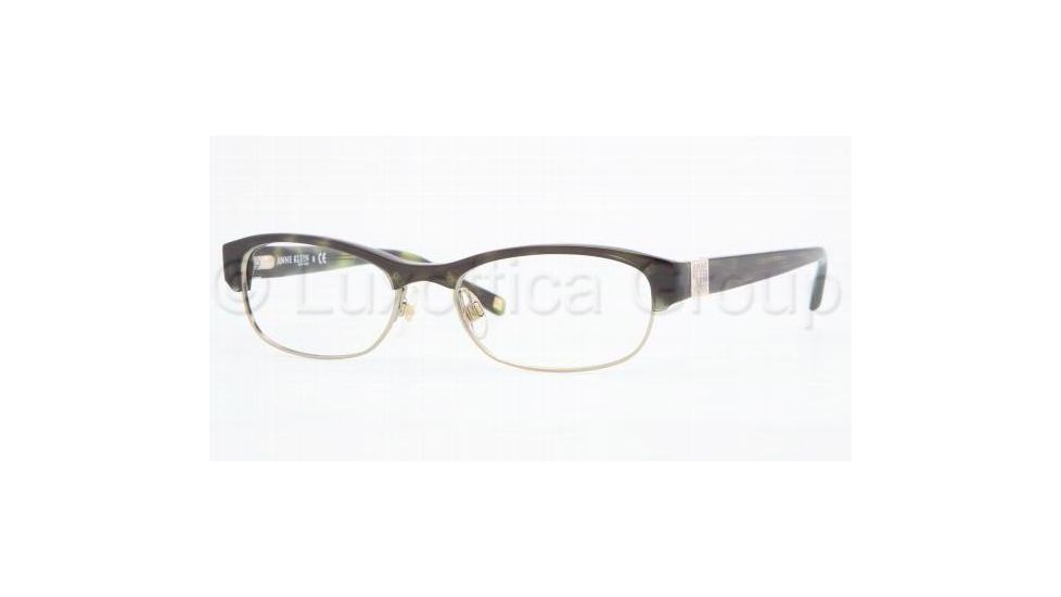 Anne Klein AK8099 Progressive Prescription Eyeglasses 250-5017 - Green Tortoise 