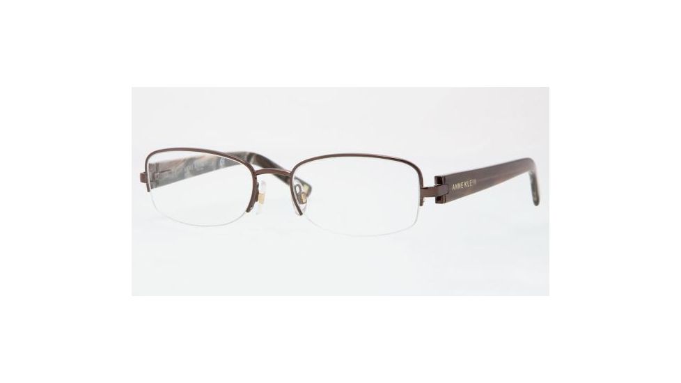 Anne Klein AK9109 Progressive Eyeglasses Shiny Dark Brown Frame / 50 mm Prescription Lenses, 531 5017