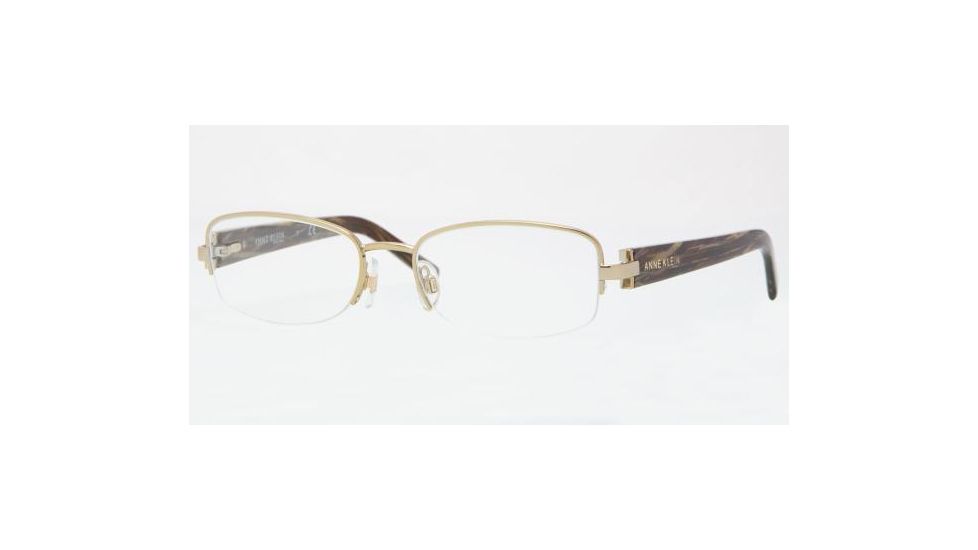 Anne Klein AK9109 Progressive Eyeglasses Light Gold Frame / 50 mm Prescription Lenses, 533 5017