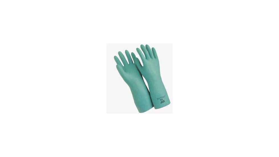 Ansell Healthcare Sol-Vex Nitrile Gloves, Ansell 117298 46 Cm (18'') Length, 22 Mil Thickness