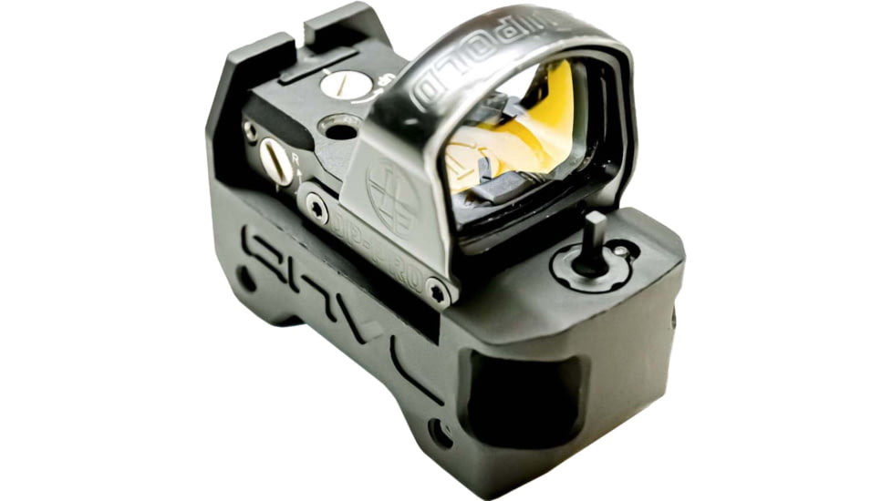 ANVL UKON Leupold Delta Point Pro Red Dot Sight Mount w/ Co-Witness BUIS, Type III Hard Coat, Black, ANVL-UKON-DPP-V2