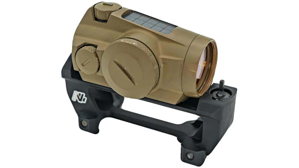 ANVL UKON2 Sig Sauer Romeo 4T Red Dot Sight Mount w/ Co-Witness BUIS, Type III Hard Coat, Black, ANVL-UKON2-R4T-V2