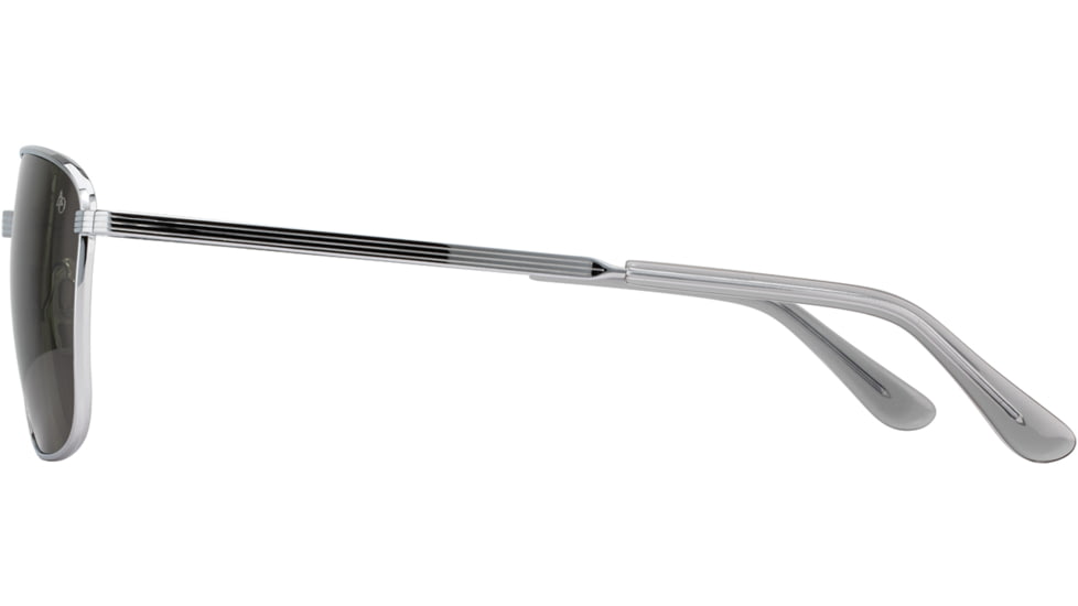 AO Airman Sunglasses - Mens, Silver, Calobar Green AOLite Nylon Lenses, Silver / Calobar Green Lens, 56-15-145, AIR356STSMGNN