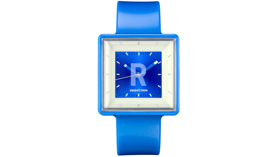 Appetime Square Elevator Watch, Roof, Blue Band &amp; SVJ211116