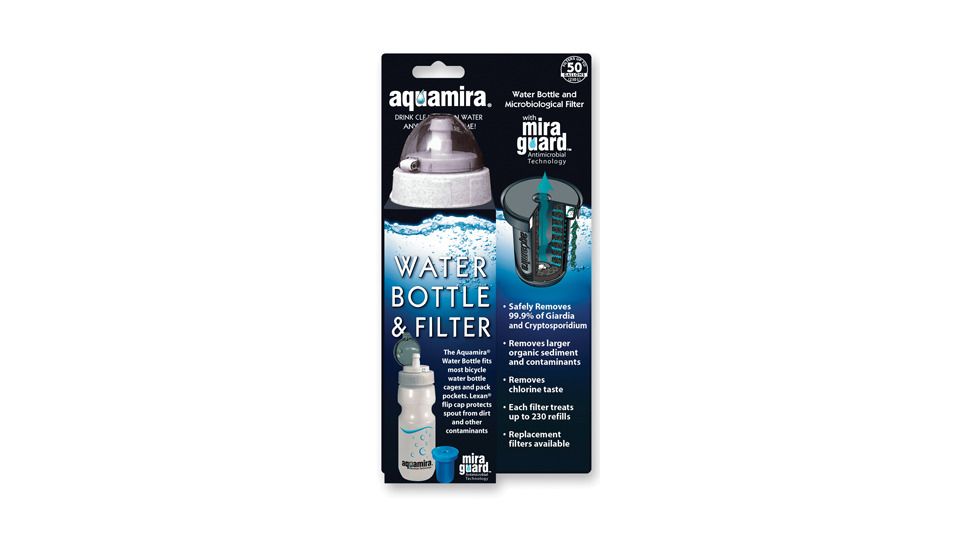 Aquamira Water Bottle &amp; Filter