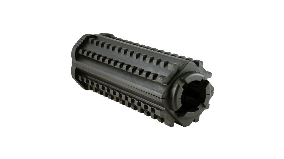 MFT AR15/M16 4 Sided Rail - Polymer - M-4 Carbine, Black M44S