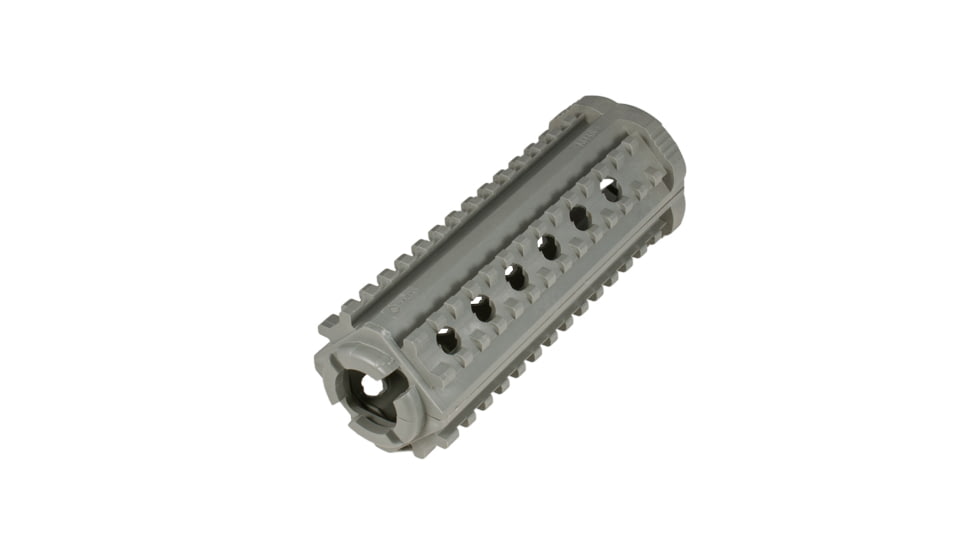 MFT AR15/M16 4 Sided Rail - Polymer - M-4 Carbine, Gray M44SGY