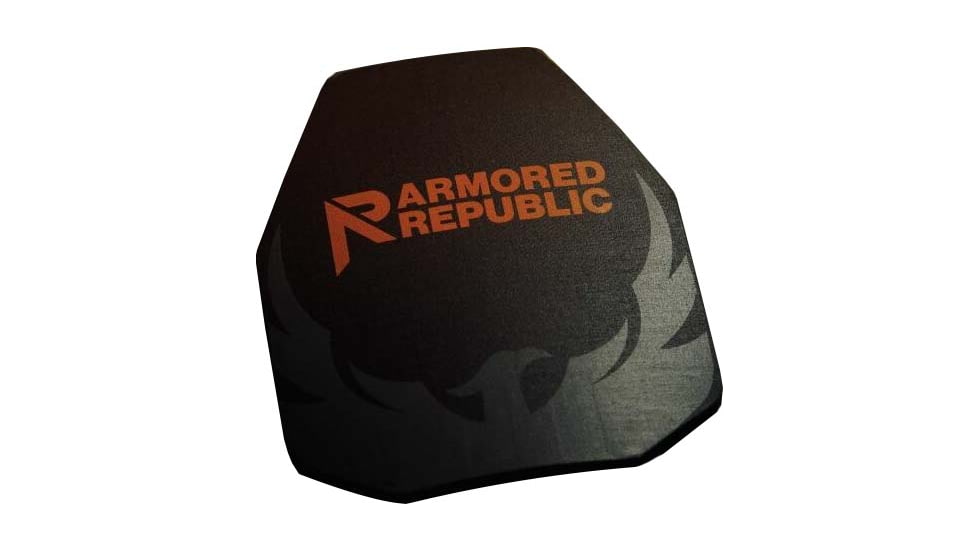 AR500 Armor Level IV C3 Multi Hit Multi Curve Body Armor, Sprayed, Black, 11727