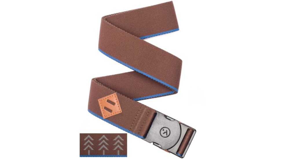 Arcade Belts Blackwood Belt - Mens, Brown/Polar Blue, One Size, A11301-Brwn/Blue-OSFA