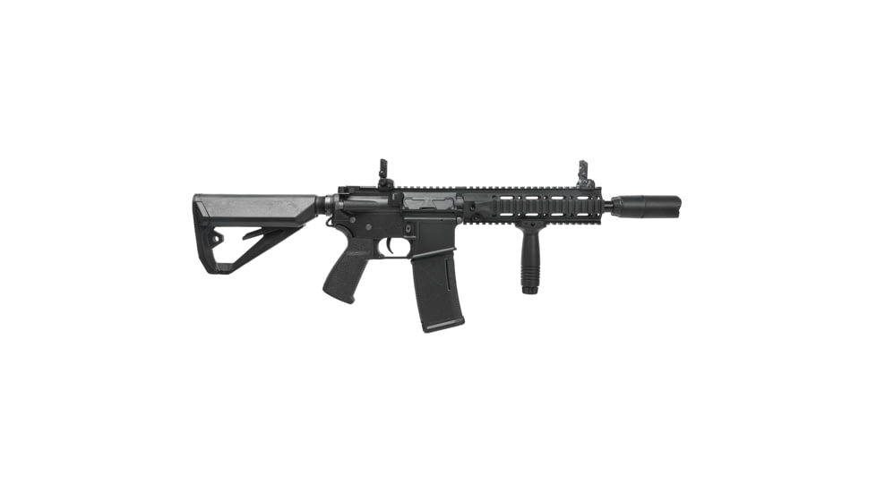 Arcturus LWT MK-II CQB 10in AEG SPORT Starter Pack ARC SE Airsoft Gun, Black, AT-ST02-CQ-SE-BK-PK