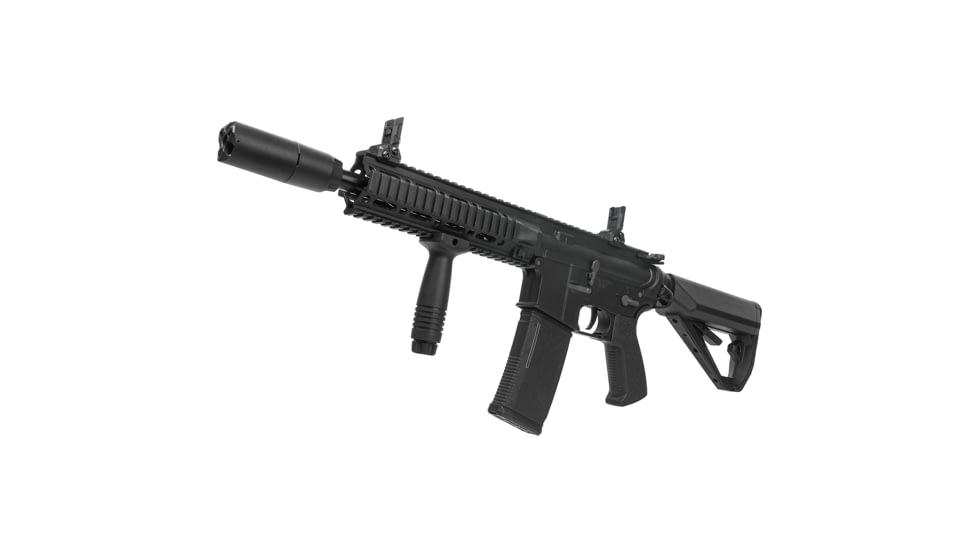 Arcturus LWT MK-II CQB 10in AEG SPORT Starter Pack ARC SE Airsoft Gun, Black, AT-ST02-CQ-SE-BK-PK
