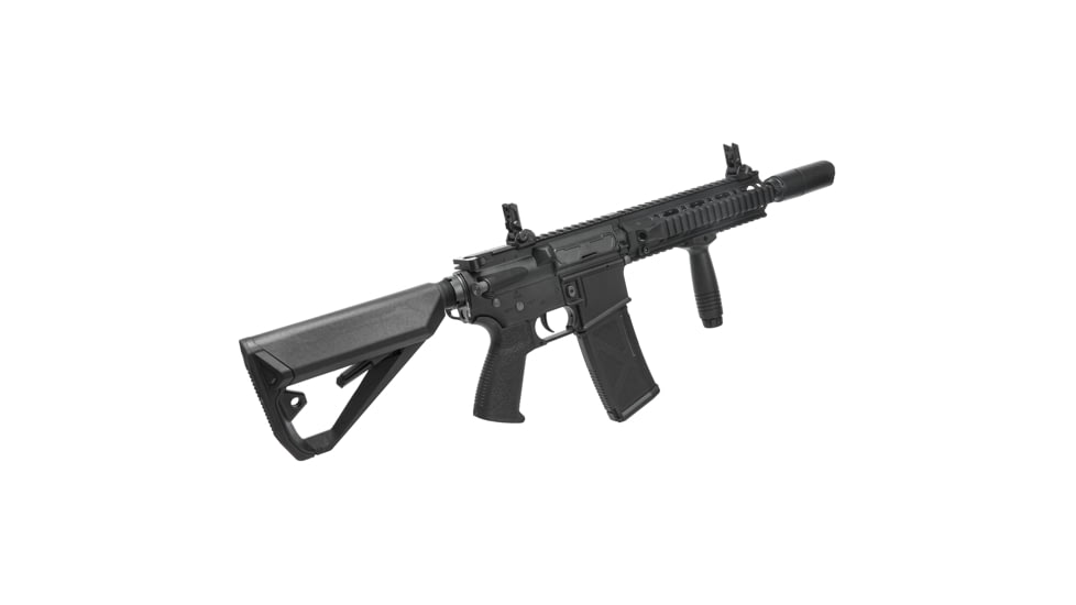 Arcturus LWT MK-II CQB 10in AEG SPORT Starter Pack ARC SE Airsoft Gun, Black, AT-ST02-CQ-SE-BK-PK
