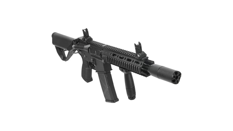 Arcturus Sport Series ARC SE LWT MK-II CQB 10in AEG Airsoft Gun, Black, AT-ST02-CQ-SE-BK