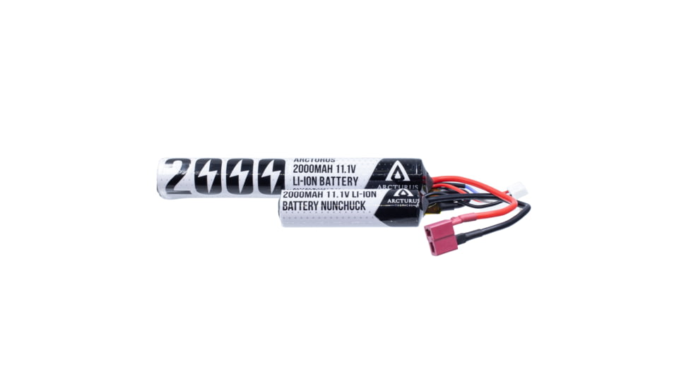 Arcturus Nunchuck Type Li-ion Battery w/ Dean Connector, 11.1v 2000mAh, LIO-10C111-2000NC