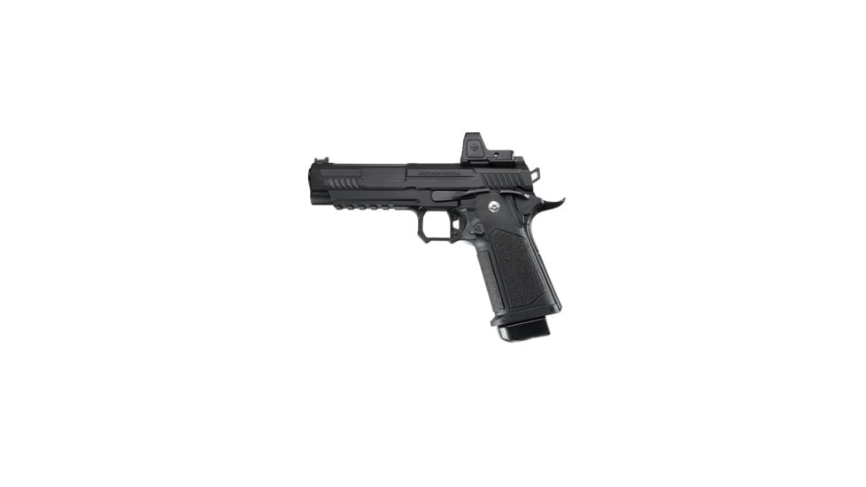Arcturus Vanguard 5inch Hi-Capa GBB Airsoft Pistol w/Optics Ready Slide &amp; ARS-1 Red Dot Combo, AT-GHC-V5-CMB