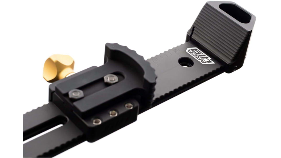 Area 419 ARCALOCK 12in Universal Barricade Rail Kit, Black, 419-ALK-UNIV12-KIT