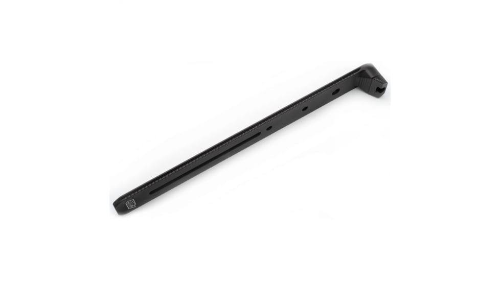 Area 419 Arcalock 14 in Universal Barricade Rail, Black, 419-ALK-UNIV14RAIL