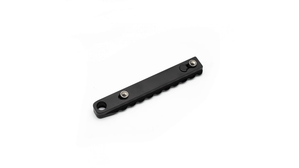 Area 419 Improved Bipod Picatinny Rail, 4.8 in, 10 Slot, Snag Free, Keymod Attachment, Black, 419-IBR-KEYMOD