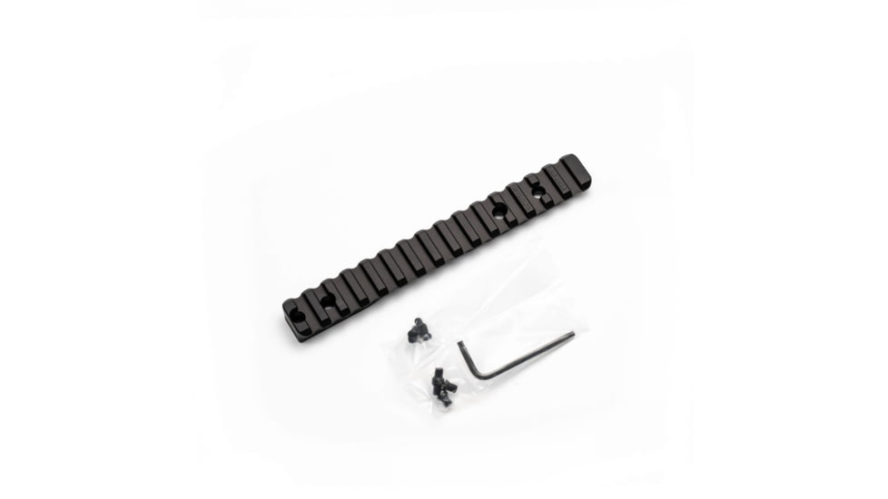 Area 419 Remington 700 Short Action Improved Scope Rail, 20MOA, Full slotted top, Type III Black, Black, 419-ISR-R700SA20-FS