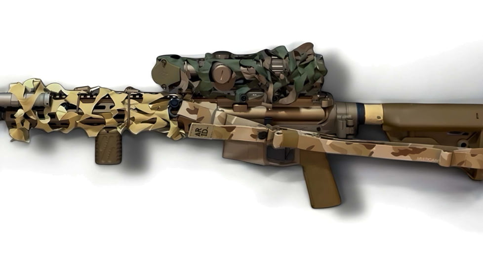 Arid MFG Rail System Overwrap Camo