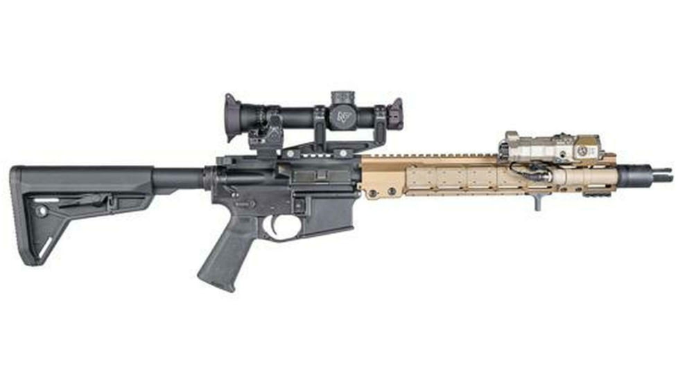 Arisaka Defense 600 Series Weapon Light, E2T Head, No Tailcap, Black, LT-2C-TIR