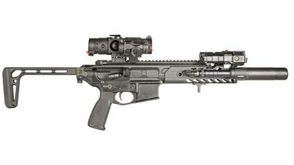 Arisaka Defense 600 Series Weapon Light, E2T Head, No Tailcap, Black, LT-2C-TIR