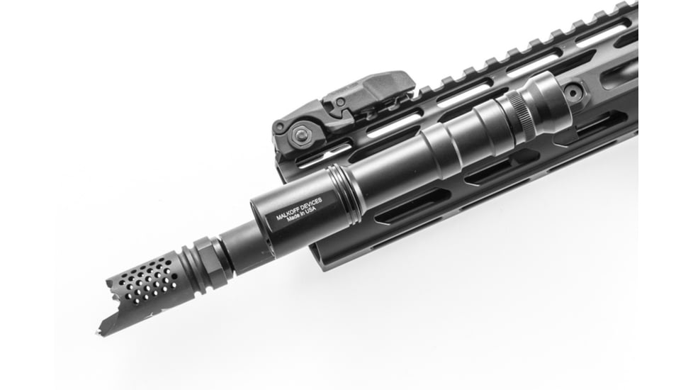 Arisaka Defense 600 Series Weapon Light, E2T Head, No Tailcap, Black, LT-2C-TIR-None