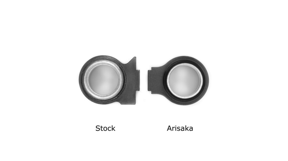 Arisaka Defense 600 Series Weapon Light, E2T Head, No Tailcap, Black, LT-2C-TIR-None