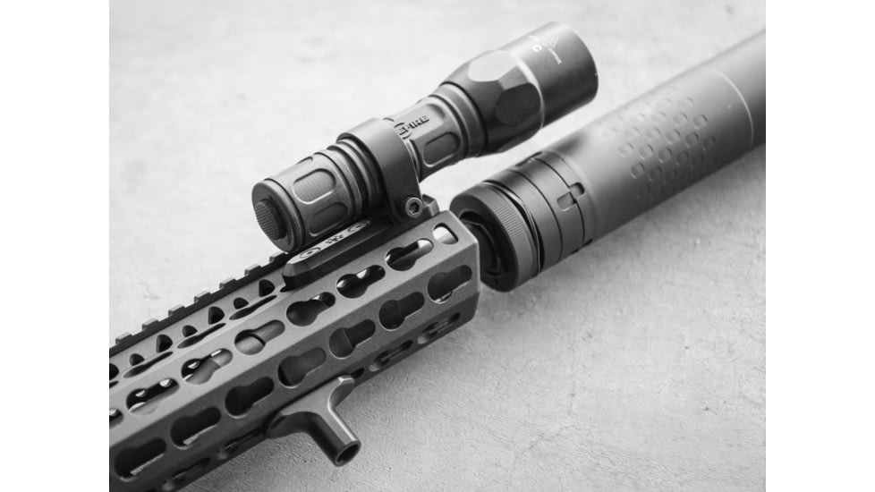 Arisaka Defense Inline Ring KeyMod Mount, 1in, Black, IRM-K-1