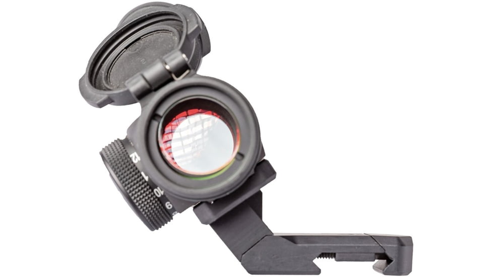 Arisaka Defense Offset Optic Plate, 1.93in, Trijicon RMR &amp; SRO/ Holosun 507C, Black, OOM-P8