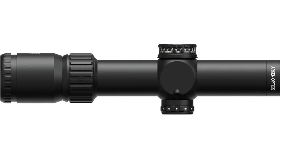 Arken Optics 1-8 34mm Tube First Focal Plane Rifle Scope, MOA, EP-8KLB