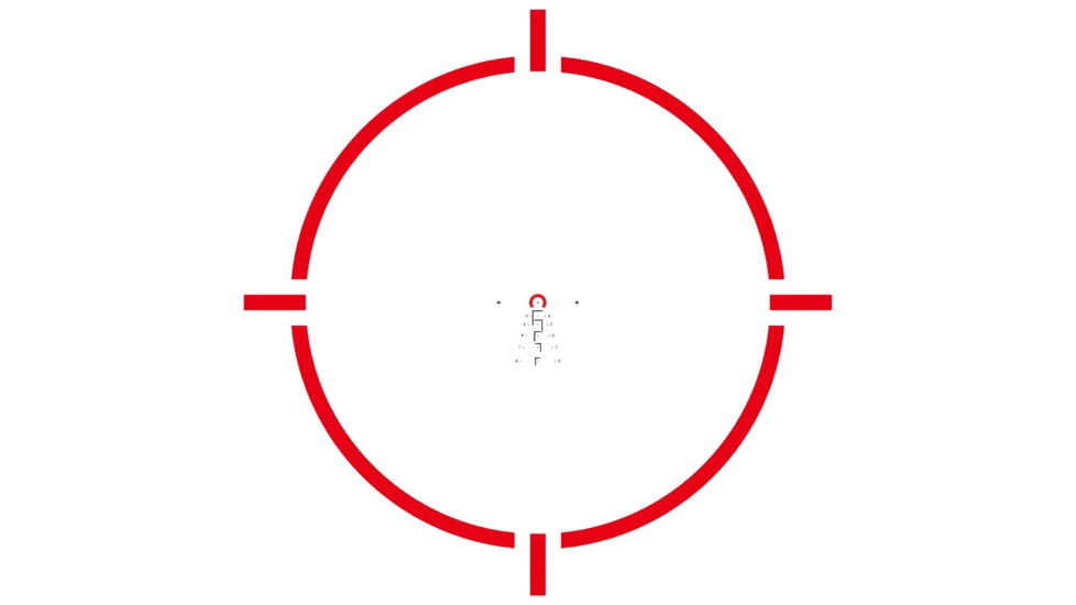 Arken Optics 1-8 34mm Tube First Focal Plane Rifle Scope, MOA, EP-8KLB