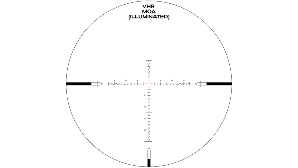 Arken Optics 4-16X44 30mm Tube First Focal Plane Rifle Scope, MOA, VHR, EPL4-4160VHR