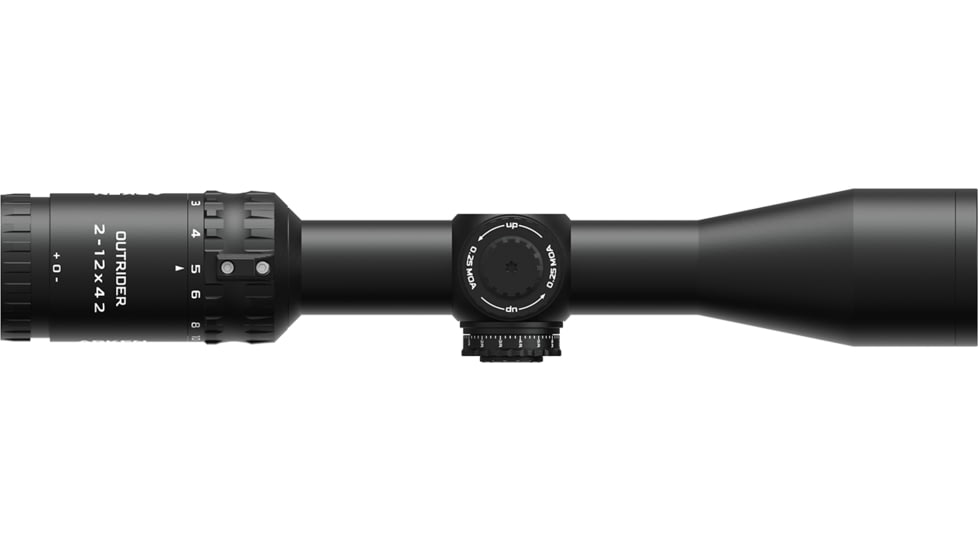 Arken Optics 2-12x42mm 30mm Tube Rifle Scope, Second Focal Plane