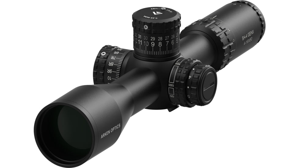 Arken Optics 4-16X50 34mm Tube First Focal Plane Rifle Scope