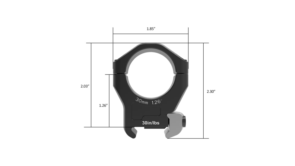 Arken Optics Halo Titanium Scope Rings