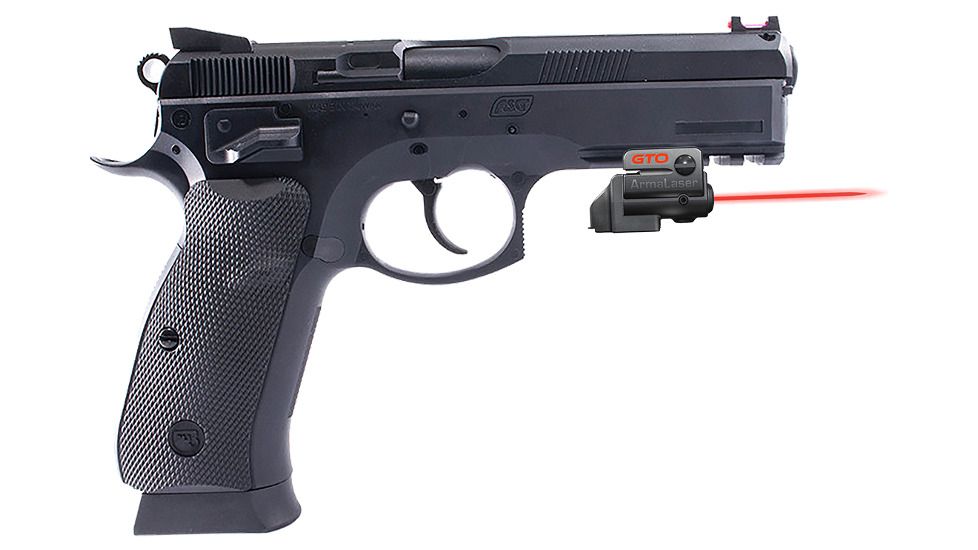 ArmaLaser GTO/FLX Finger Touch Red Laser Sight for CZ-75, Black, GTO/FLX68