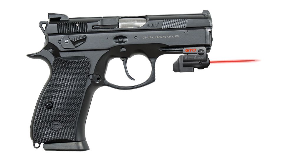 ArmaLaser GTO/FLX Finger Touch Red Laser Sight for CZP-01, Black, GTO/FLX53