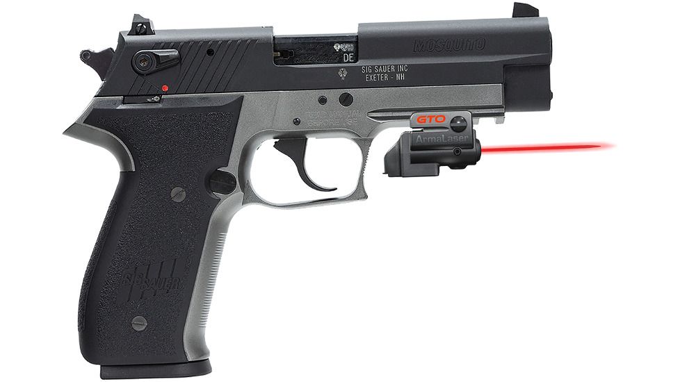 ArmaLaser GTO/FLX Finger Touch Red Laser Sight for SIG Mosquito, Black, GTO/FLX41
