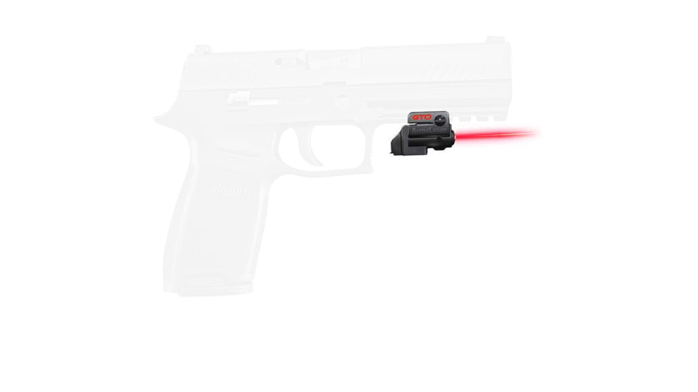ArmaLaser GTO/FLX Finger Touch Red Laser Sight for Sig Sauer P320 Full-Size, Black, GTOFLX65