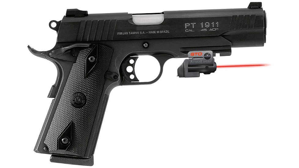 ArmaLaser GTO/FLX Finger Touch Red Laser Sight for Taurus PT 911, Black, GTO/FLX66
