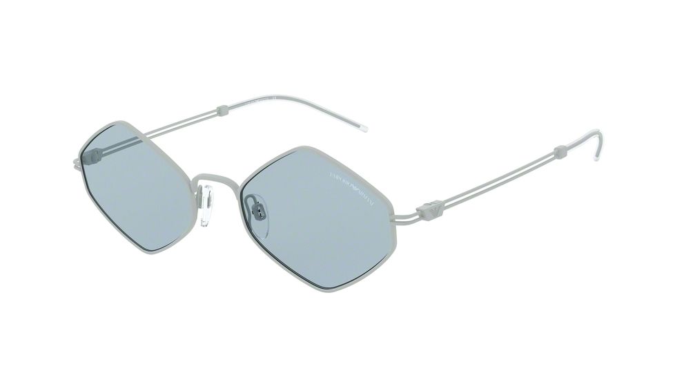 Armani EA2085 Sunglasses 328480-52 - , Blue Lenses