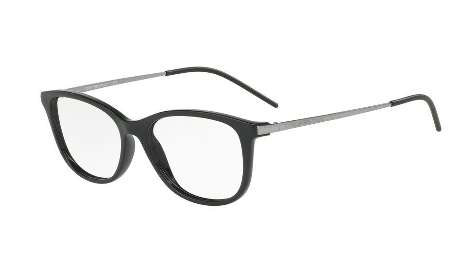 Armani EA3102 Bifocal Prescription Eyeglasses 5017-52 - Black Frame