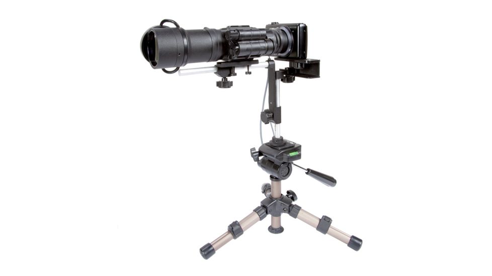 NG Avenger QS Gen 2Plus Night Vision Monocular 3X Magnification Quick Silver White Phosphor, Black NGAVG2QS