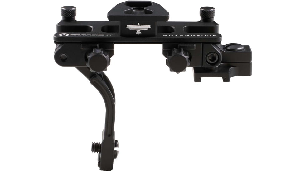 Armasight Modular Bridge Mount, Rail System w/2 Pods, Black, ANTHMRGBRDGE01