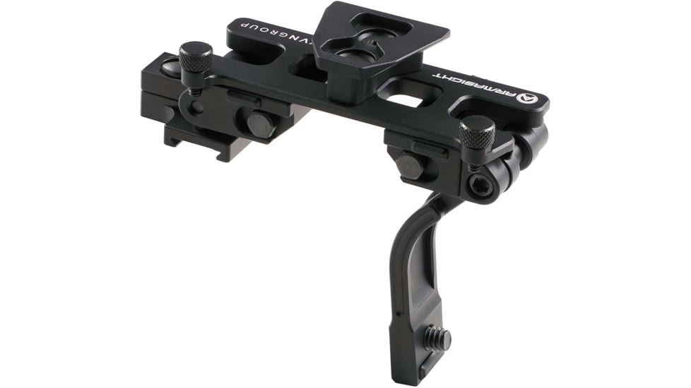 Armasight Modular Bridge Mount, Rail System w/2 Pods, Black, ANTHMRGBRDGE01