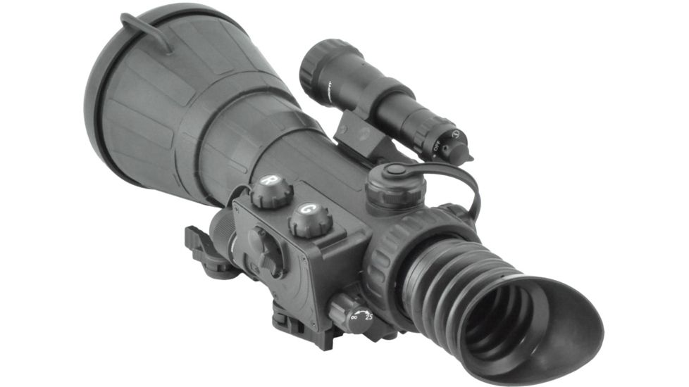Armasight Vulcan 6X QSi MG Compact Professional 6x Night Vision Rifle Scope Gen 2+ Quick Silver White Phosphor w/ Manual Gain NRWVULCAN6Q9II1